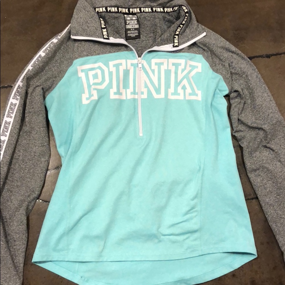 Pink sweat shirt